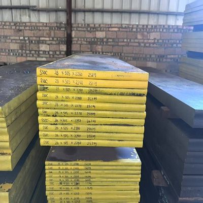 1.2311 Wyprawiona stal z twardych tworzyw sztucznych dla EAF LF VD ESR Warunek 28-32HRC